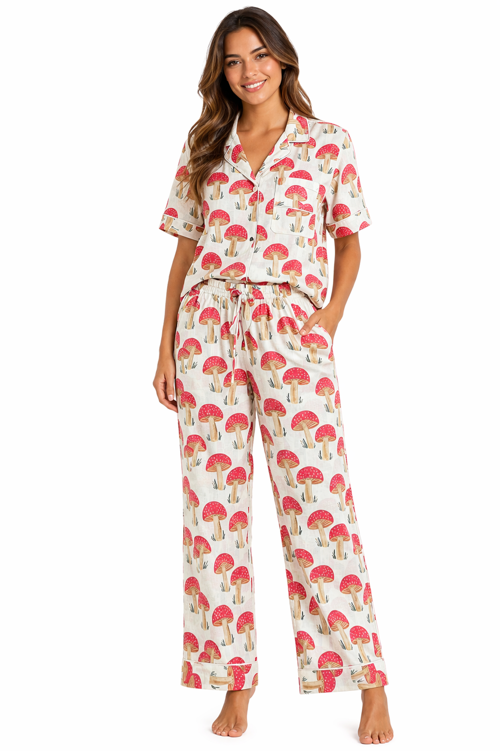 Pijama Pantalón Manga Corta