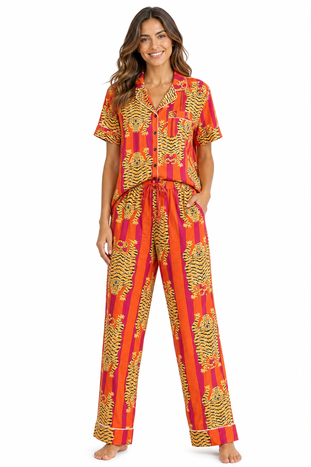 Pijama Pantalón Manga Corta