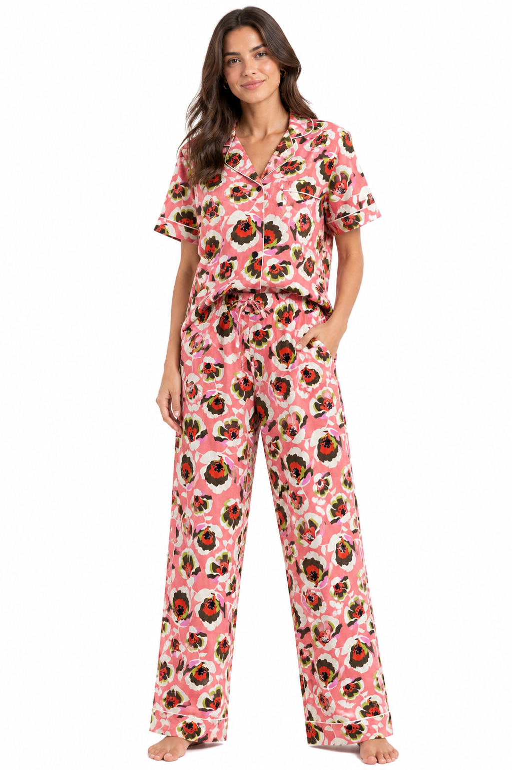 Pijama Pantalón Manga Corta