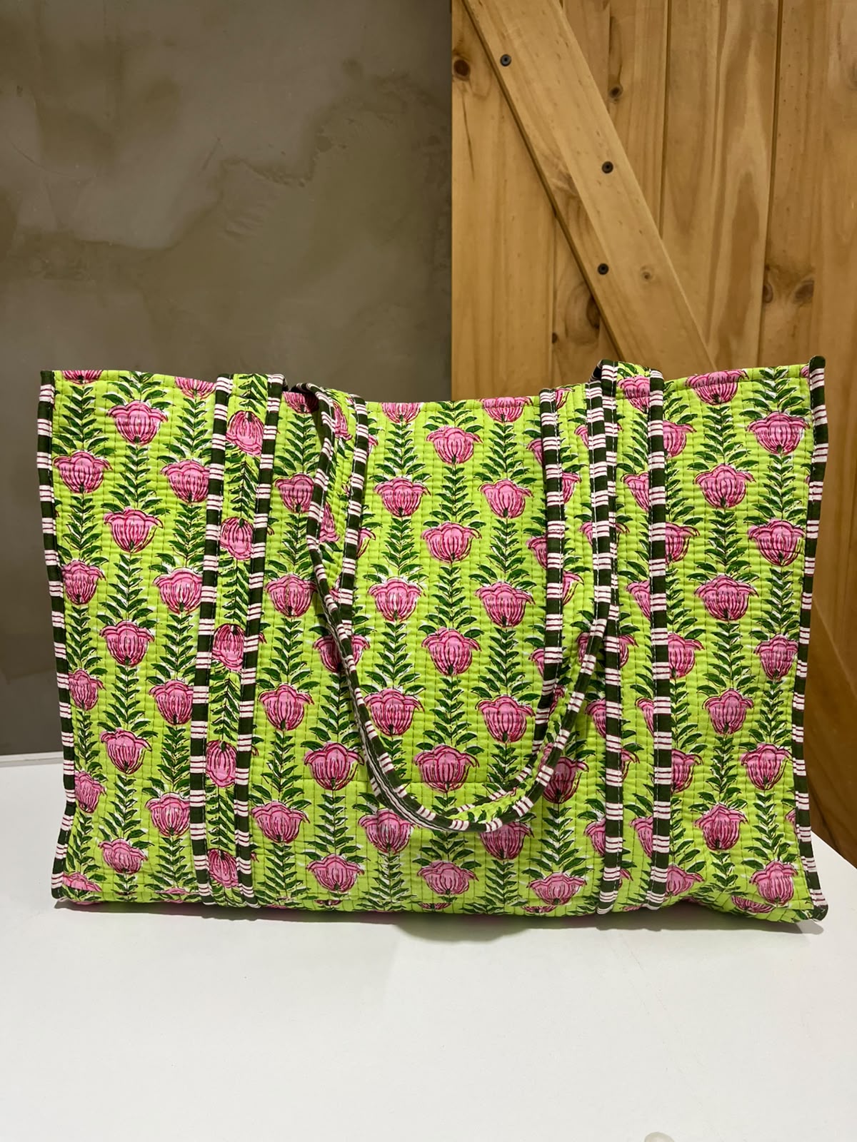 Tote Bag Grande Acolchada