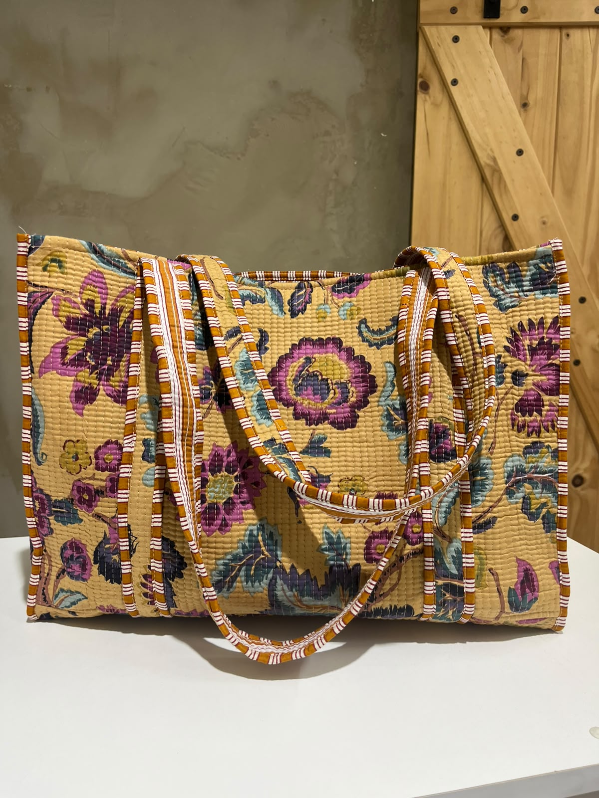 Tote Bag Grande Acolchada