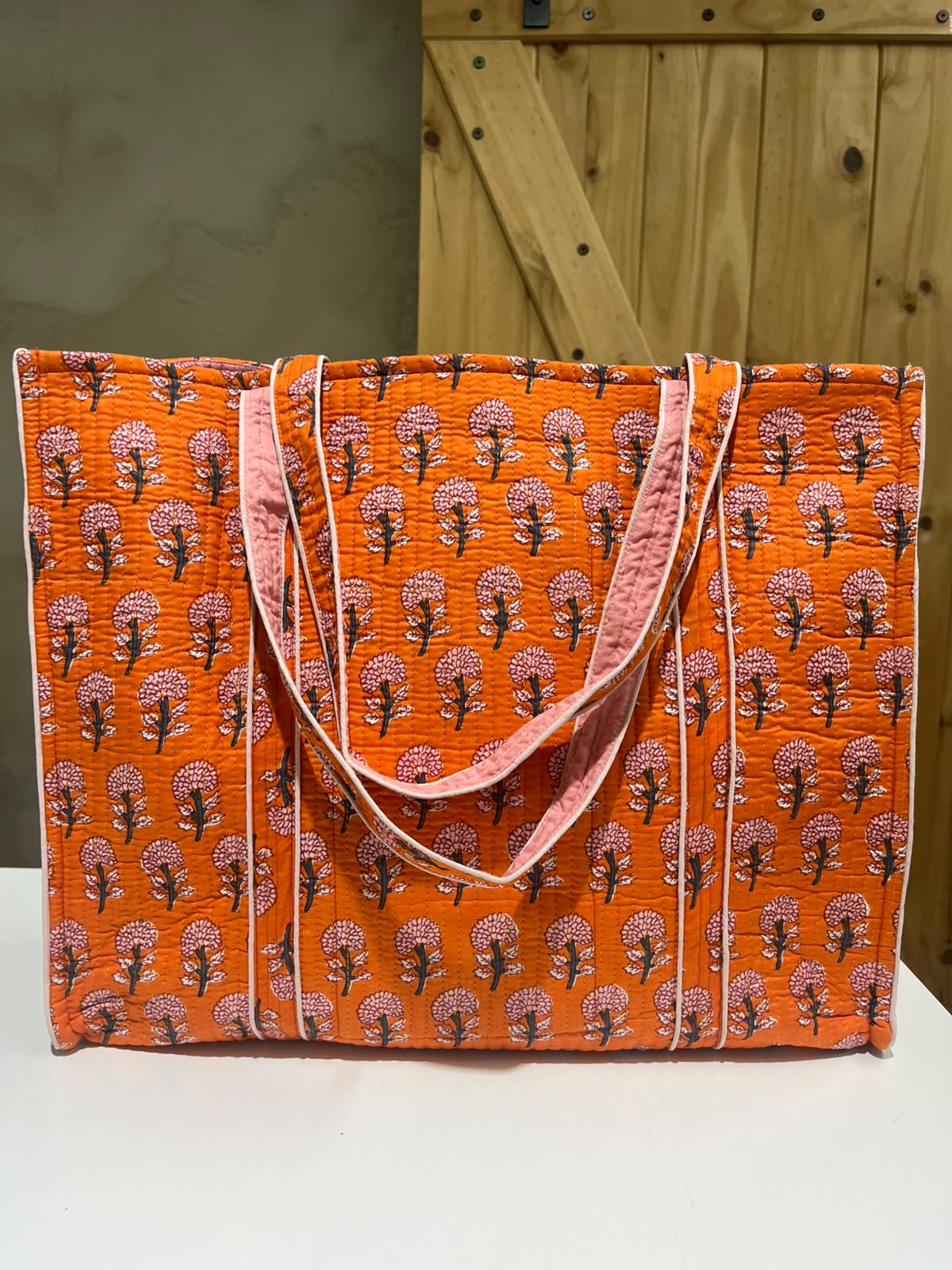 Tote Bag Grande Acolchada