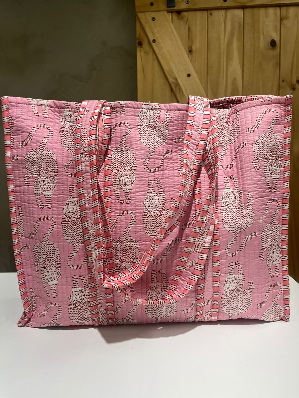 Tote Bag Grande Acolchada