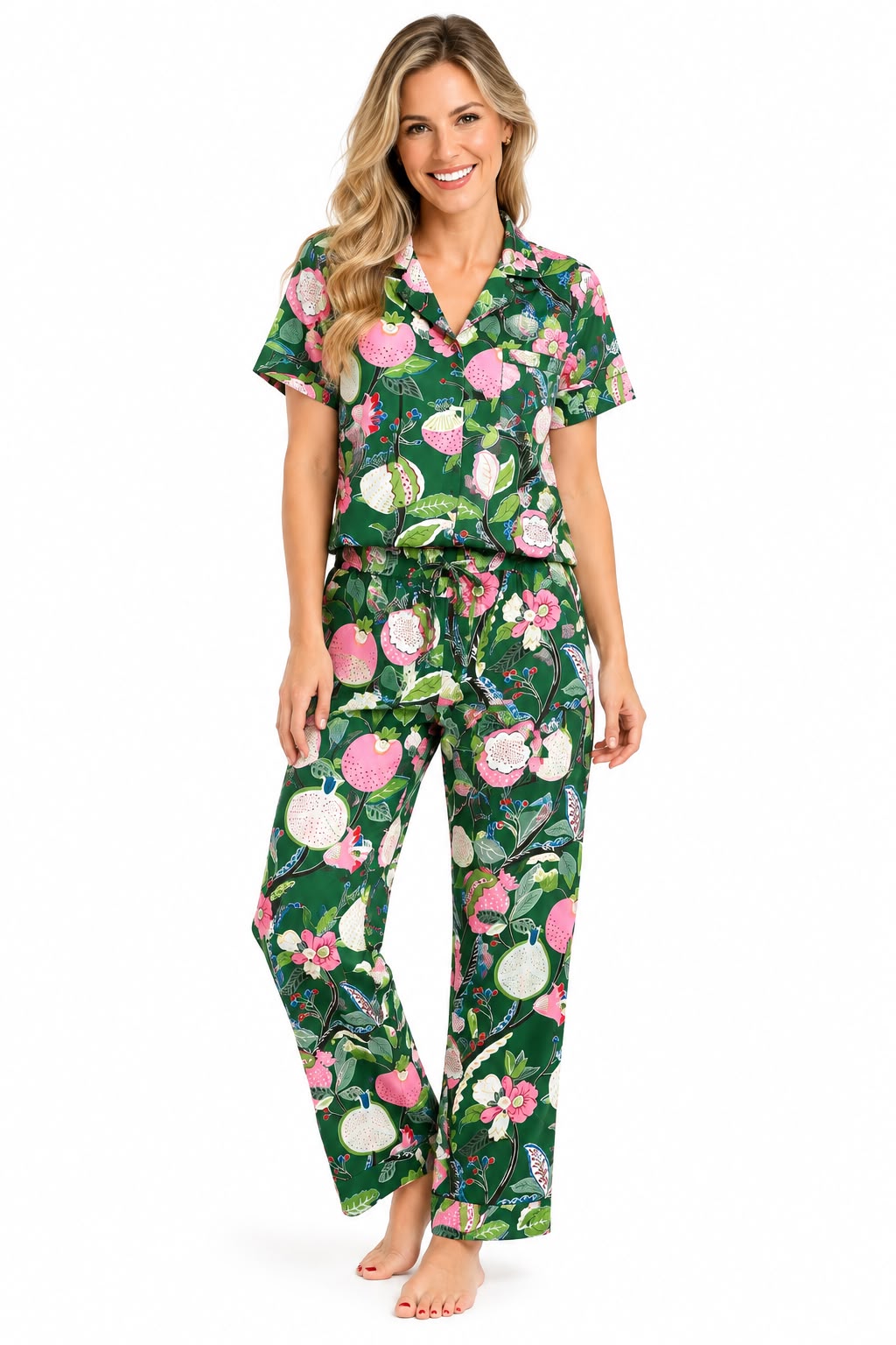 Pijama Pantalón Manga Corta