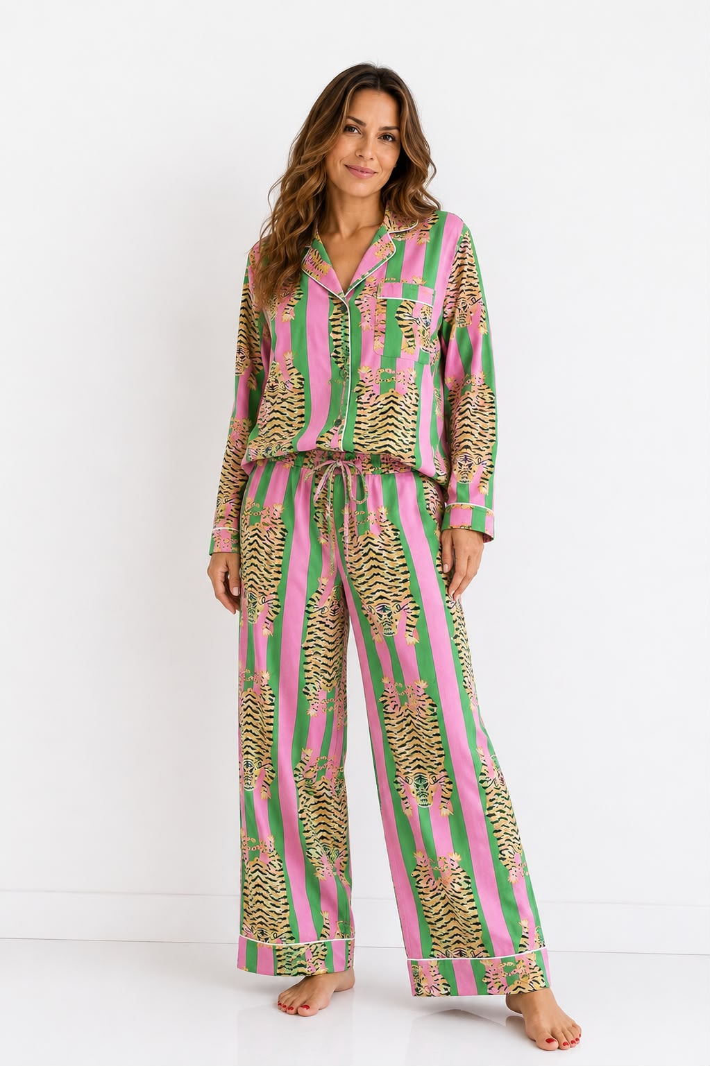 Pijama Pantalón Manga Corta