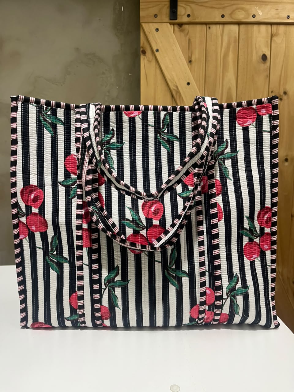Tote Bag Grande Acolchada - Belle Cerise