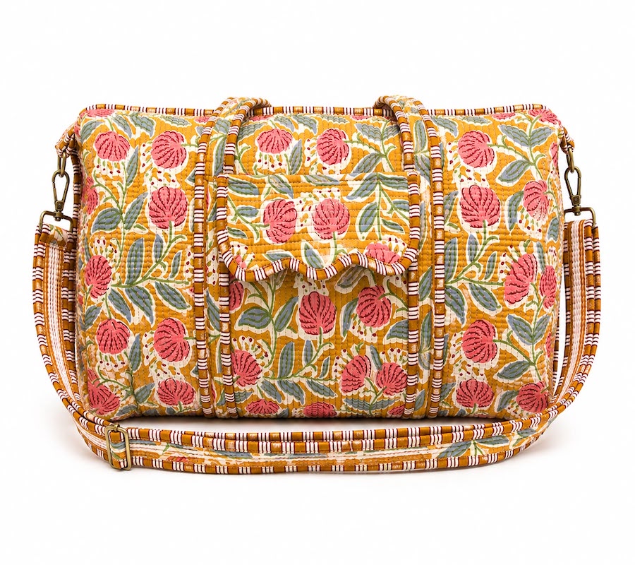 Duffle Bag Algodón Acolchado