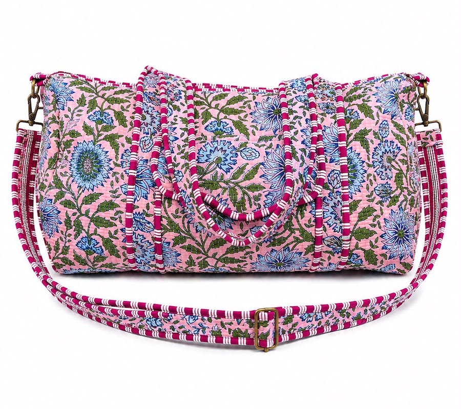 Duffle Bag Algodón Acolchado