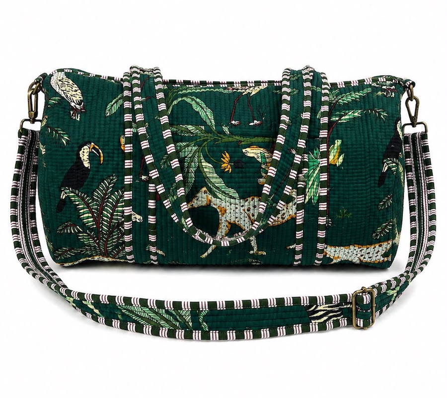 Duffle Bag Algodón Acolchado