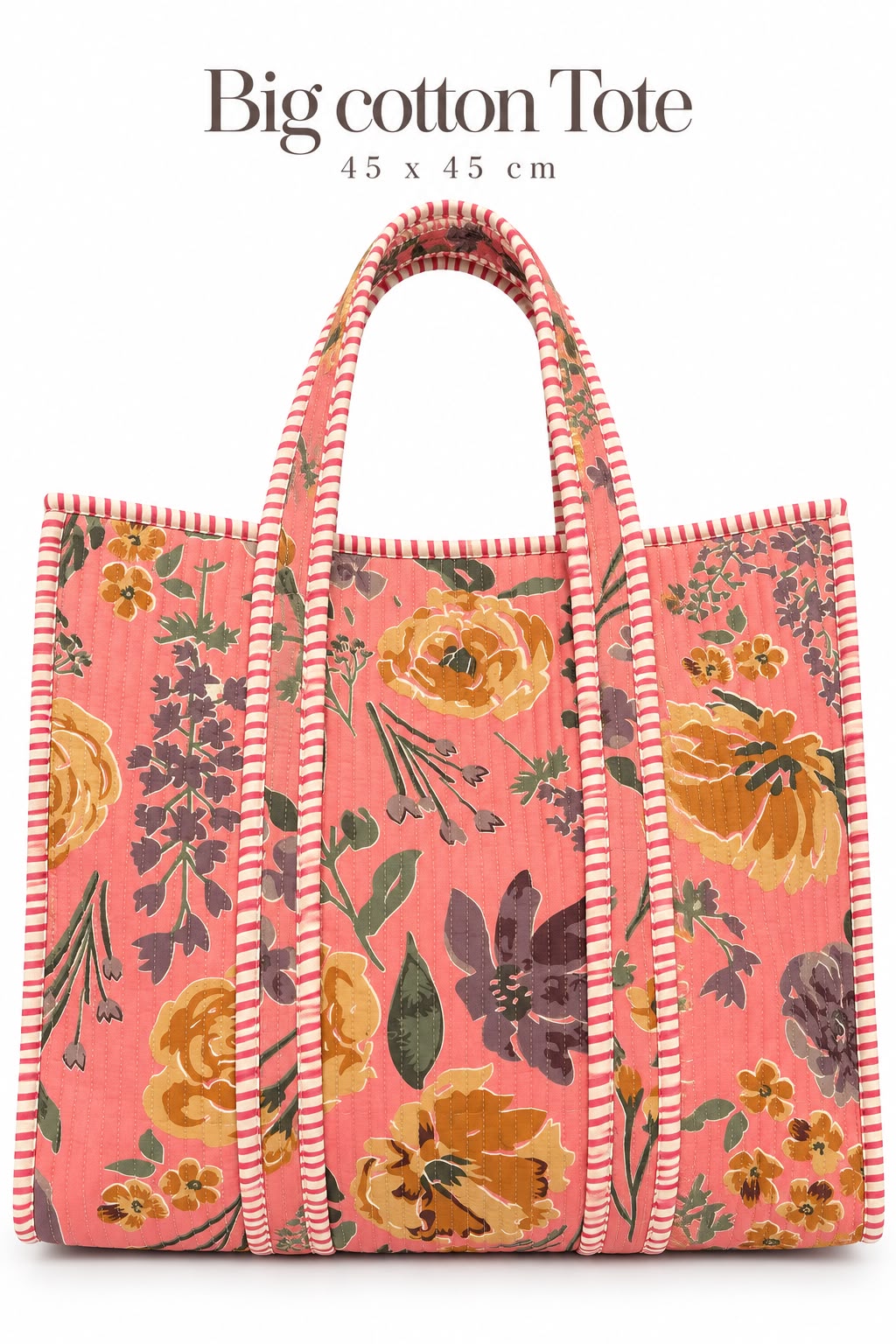 Tote Bag Grande Acolchada