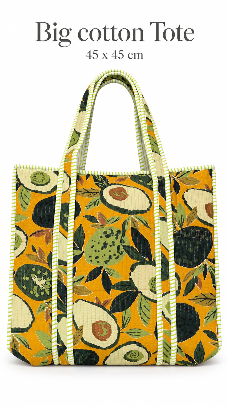 Tote Bag Grande Acolchada