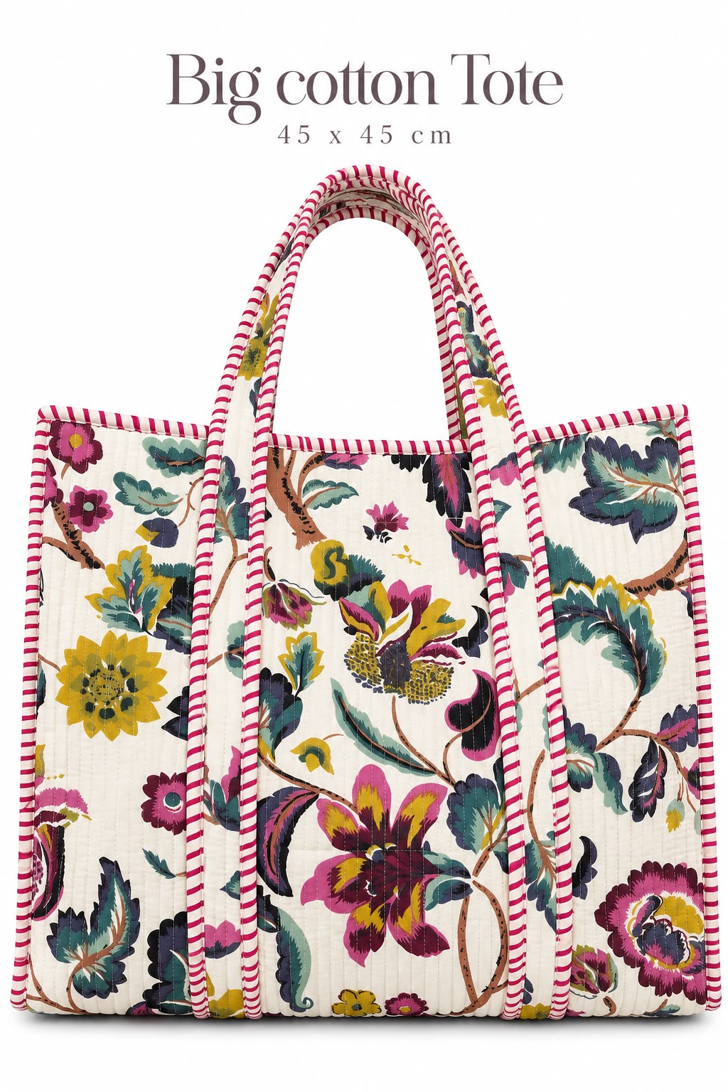 Tote Bag Grande Acolchada