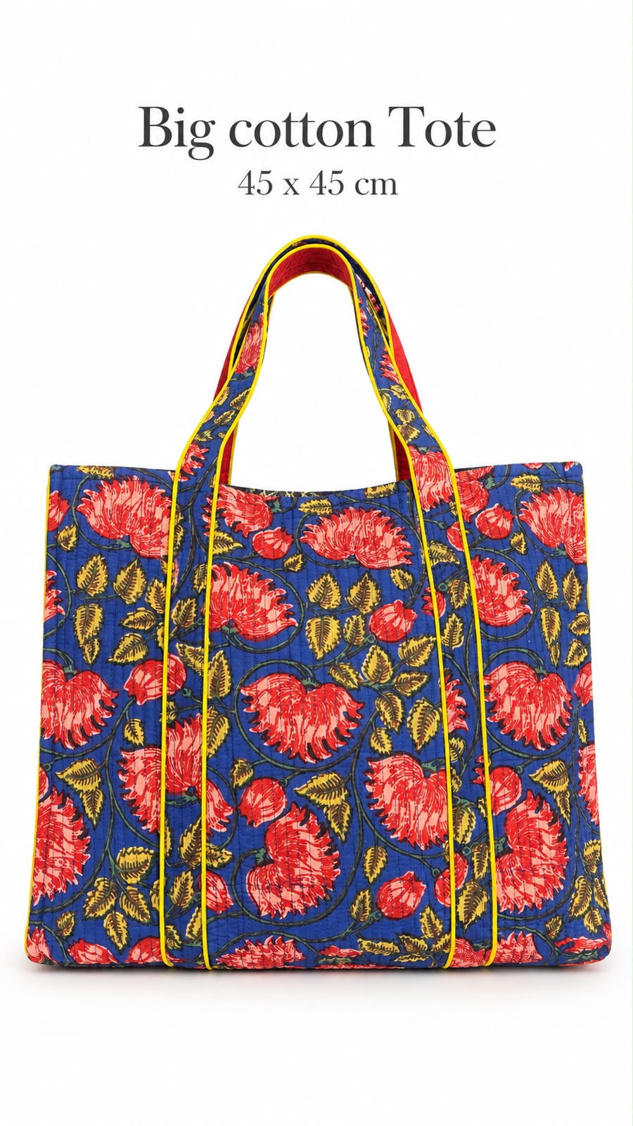 Tote Bag Grande Acolchada