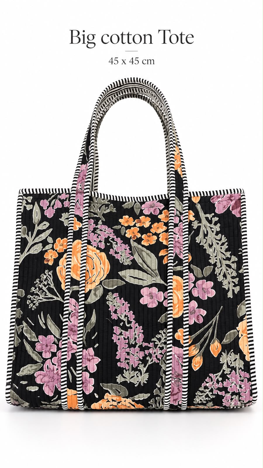 Tote Bag Grande Acolchada
