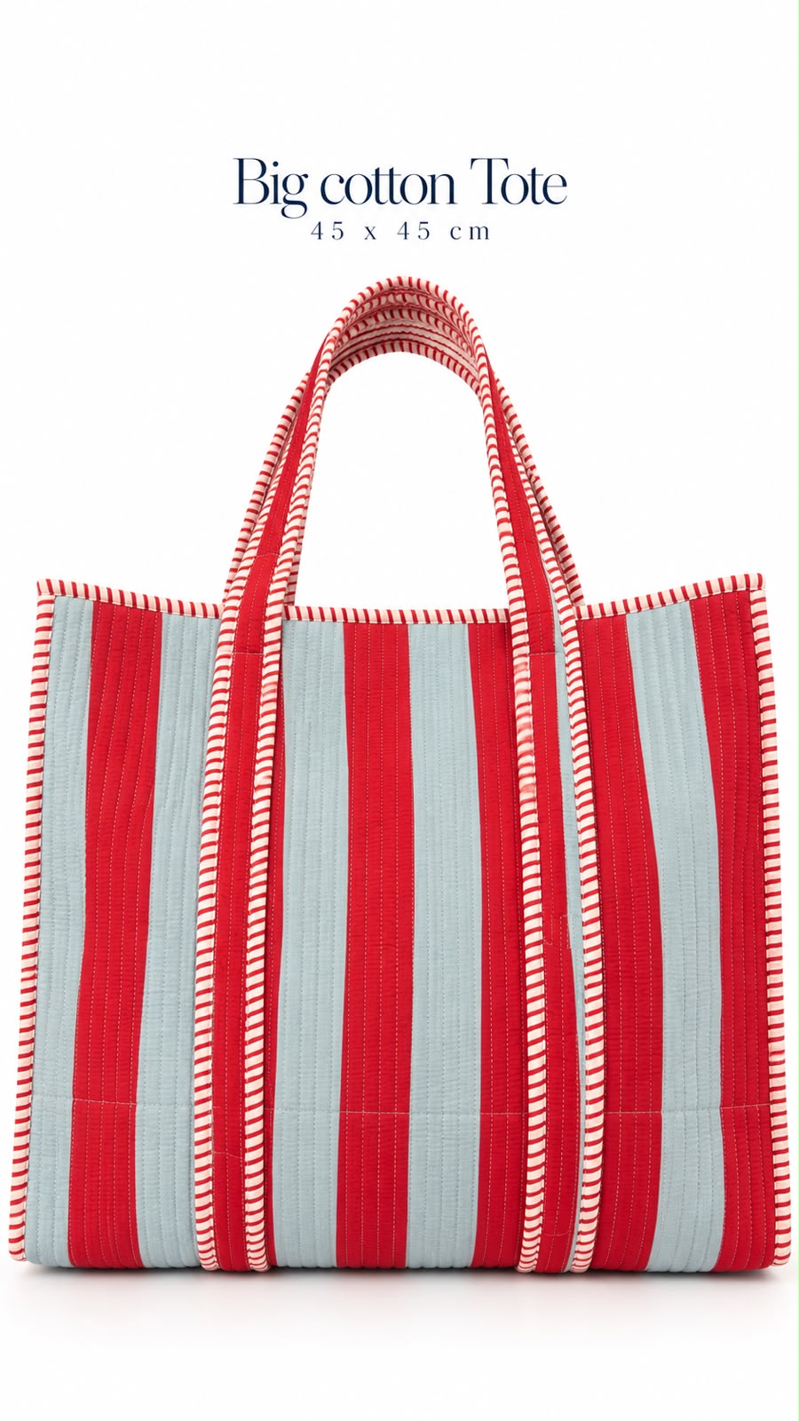 Tote Bag Grande Acolchada
