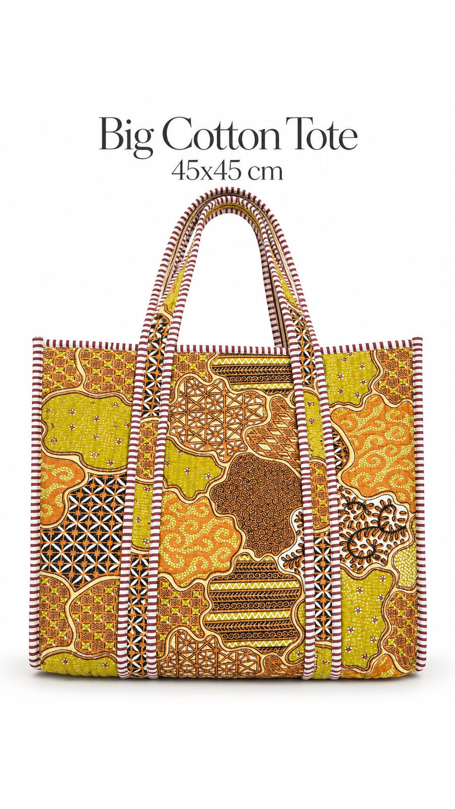 Tote Bag Grande Acolchada