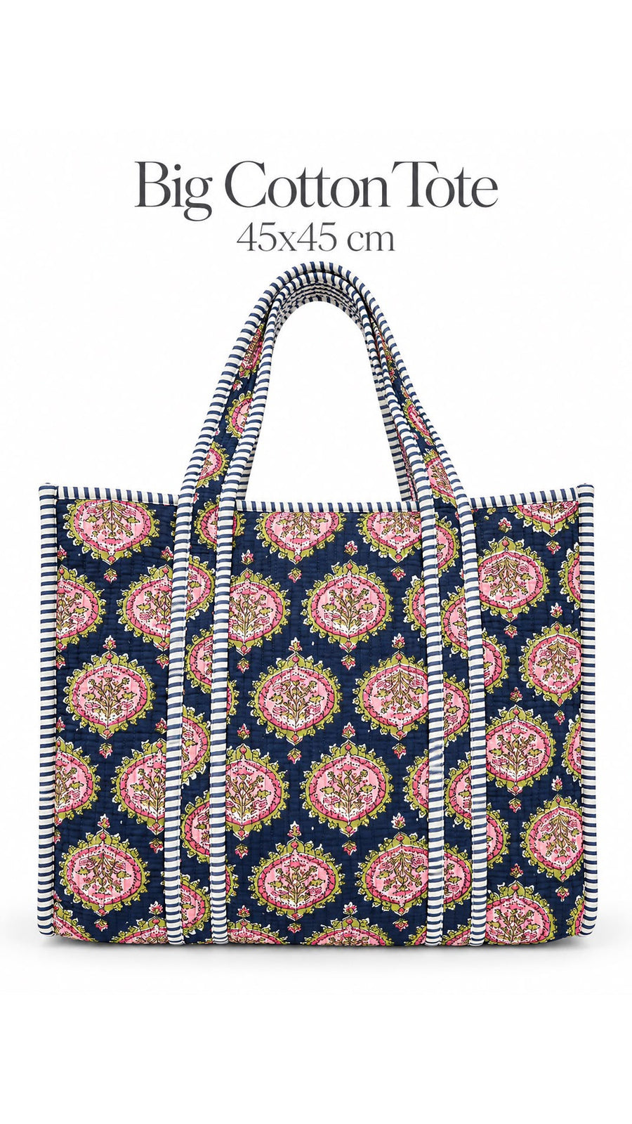 Tote Bag Grande Acolchada