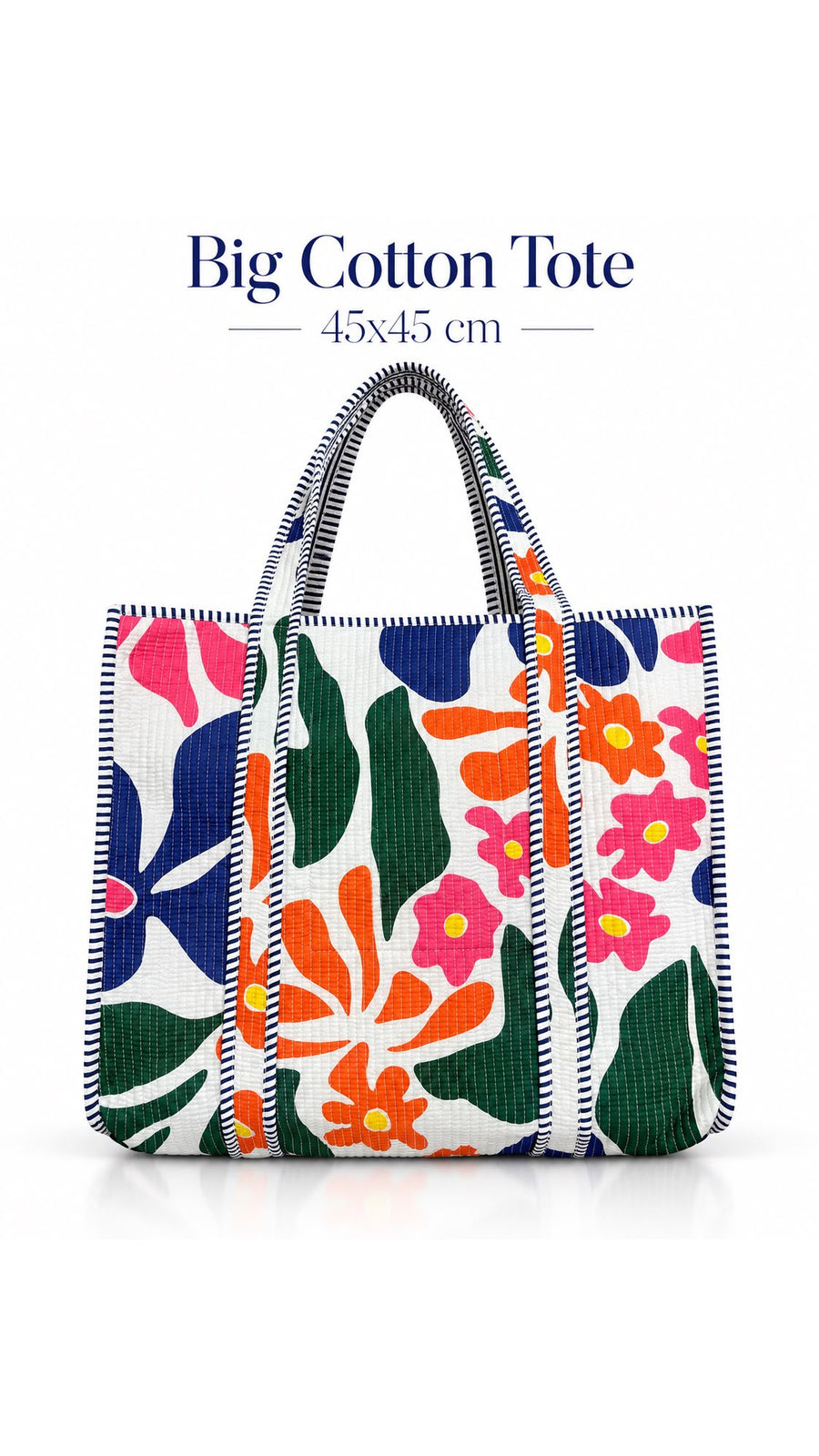 Tote Bag Grande Acolchada