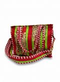 Crossbody Acolchada - Tigre Vibes Rojo / Verde