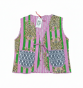 Chaleco Algodón - Tigre Vibes Rosa / Verde
