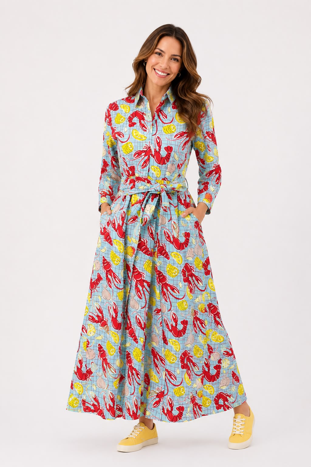 Vestido Camisero con Cinturón