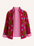 Velvet Jacket Hand Emboidery