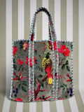 Tote Bag Grande Acolchada - Terciopelo