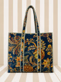 Tote Bag Grande Acolchada - Terciopelo