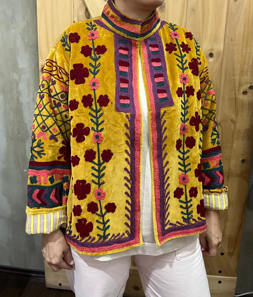 Velvet Suzani Jacket