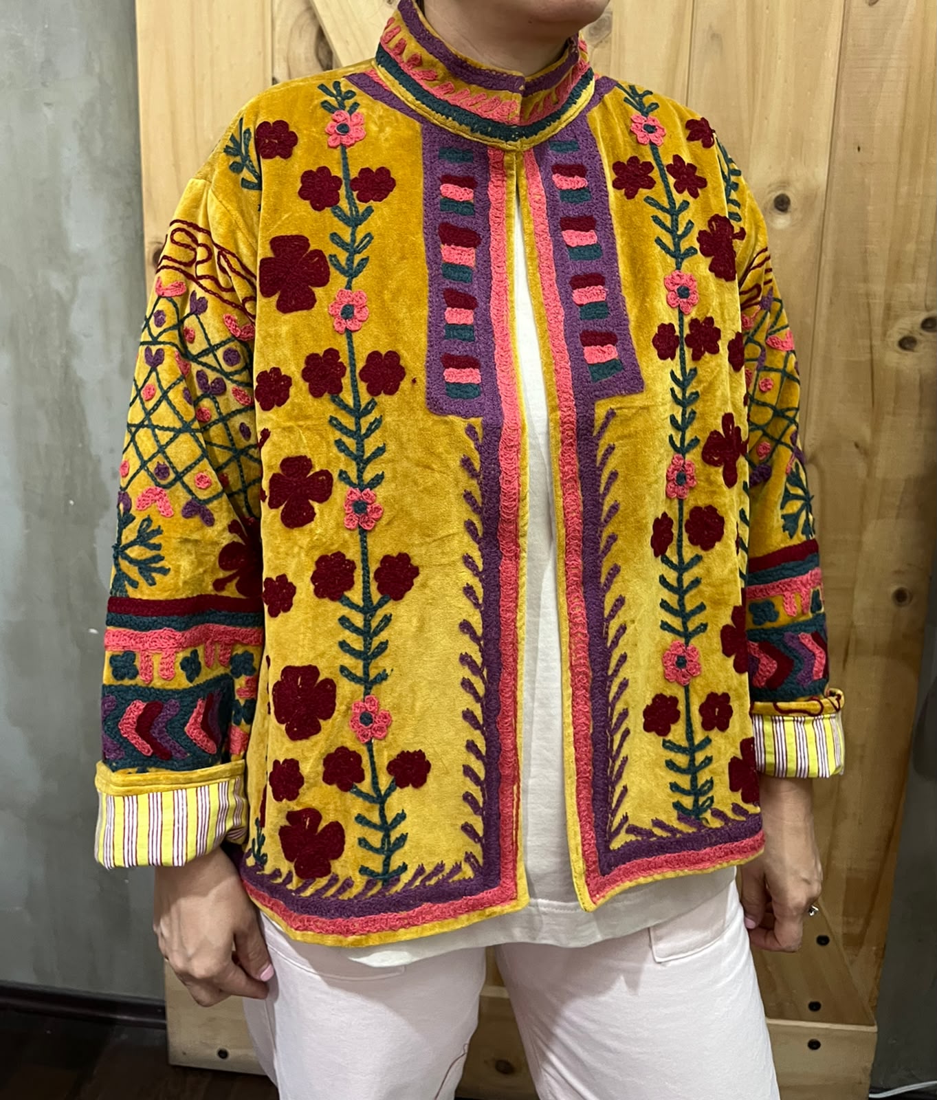 Velvet Suzani Jacket