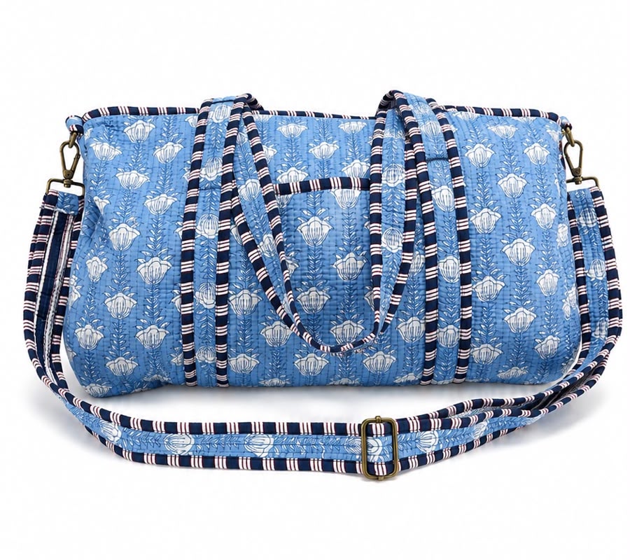 Duffle Bag Algodón Acolchado