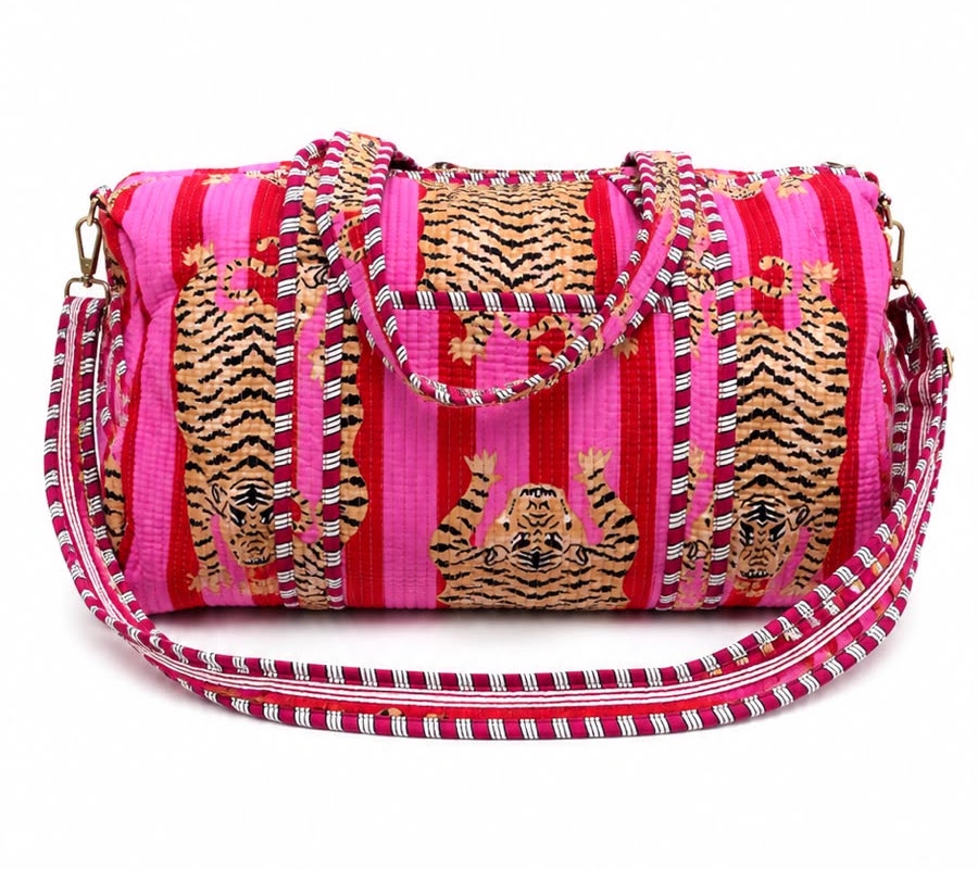 Duffle Bag Algodón Acolchado