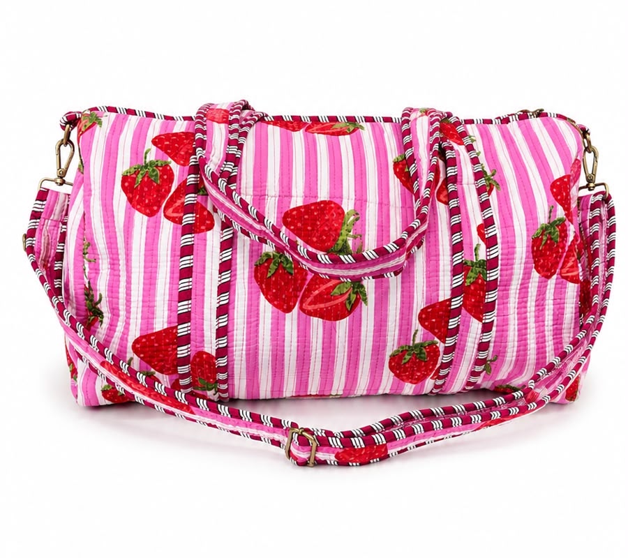 Duffle Bag Algodón Acolchado