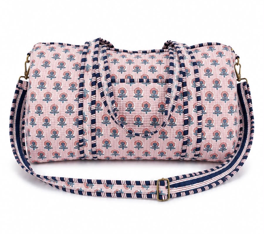 Duffle Bag Algodón Acolchado