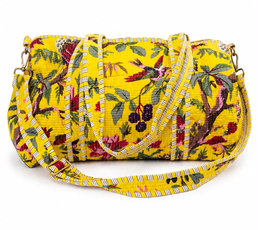 Duffle Bag Algodón Acolchado