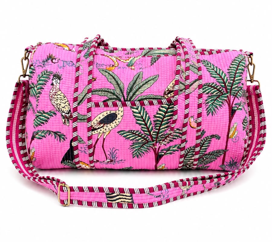 Duffle Bag Algodón Acolchado
